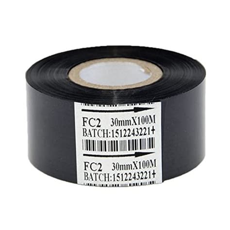 Hot Stamp Ribbon FC Mm X M Thermal Transfer Ribbon For Coder Printer Machine At