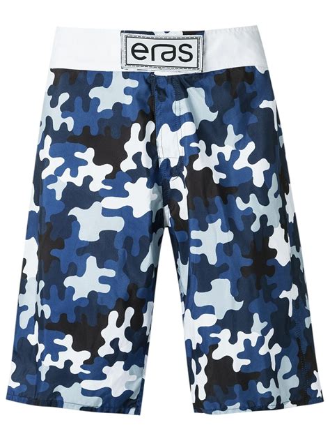 Amir Slama Camouflage Print Swim Shorts Farfetch