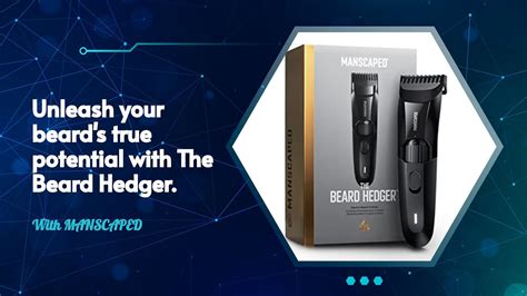 MANSCAPED BEARD HEDGER WHATS IN THE BOX YouTube