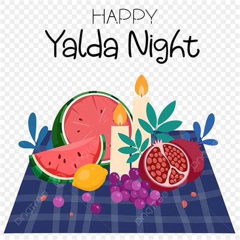 Yalda Night White Transparent, Yalda Night Celebration Holiday ...