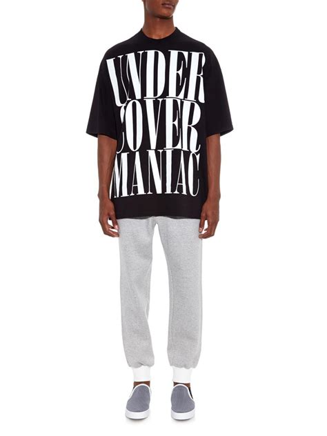 Undercover Maniac Oversized T Shirt In Black For Men Lyst