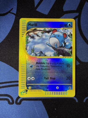 Pokemon Marill 120 165 Reverse Holo Expedition EBay