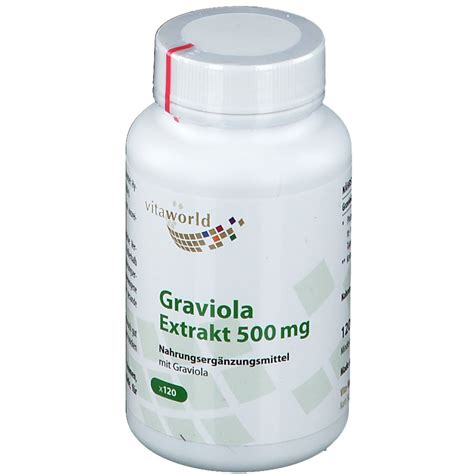 Graviola Extrakt 500 Mg 120 St Shop Apotheke