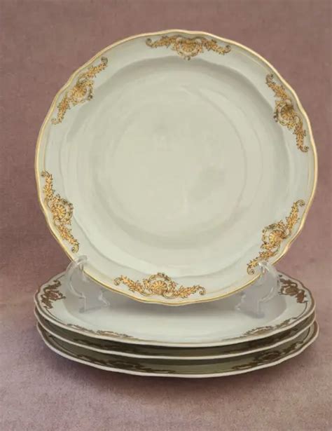 Lot De Assiettes Plates En Porcelaine De Limoges Bernardaud Mod Le