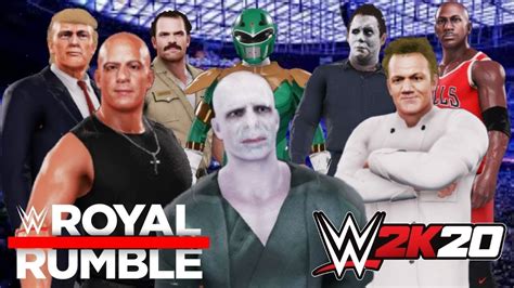 Men S Celebrity Royal Rumble WWE 2K20 On PS5 YouTube