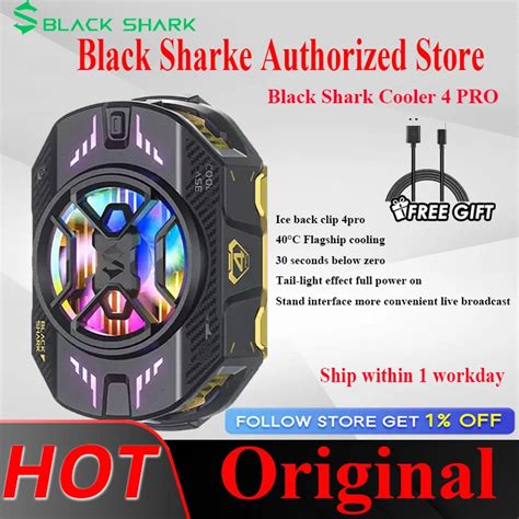 Black Shark Enfriador Magn Tico Para Tel Fono Enfriador De Aire Para