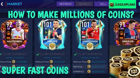 How To Make Millions Of Coins In Fifa Mobile Billions Coins Best