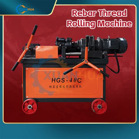 Factory Direct Sales Automatic Rebar Threading Machine Steel Bar Thread