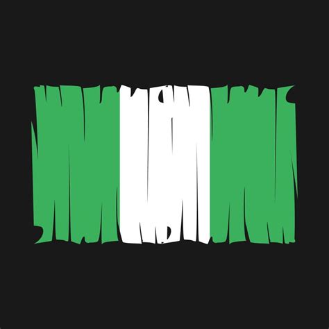 Nigeria Flag Vector 20226010 Vector Art at Vecteezy