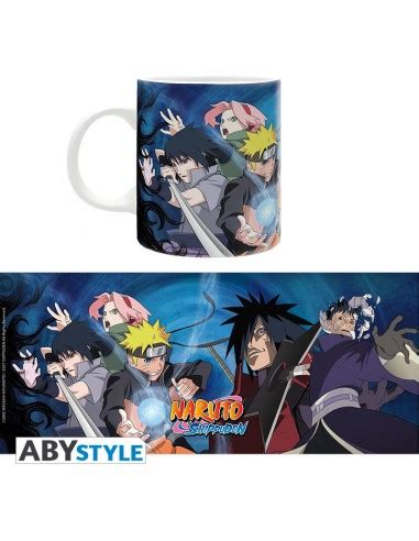 Taza Naruto Shippuden Naruto Vs Madara 320ml Abystyle