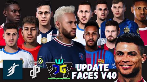 Pes 2021 RecopilaciÓn De Nuevas Faces V 40 ️update Faces ️ Youtube