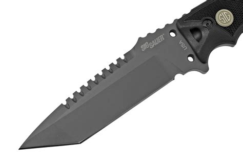 Hogue EX F01 5 5 Sig Sauer Tanto Black G10 A2 Steel 37122 Fixed