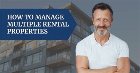 How To Manage Multiple Rental Properties