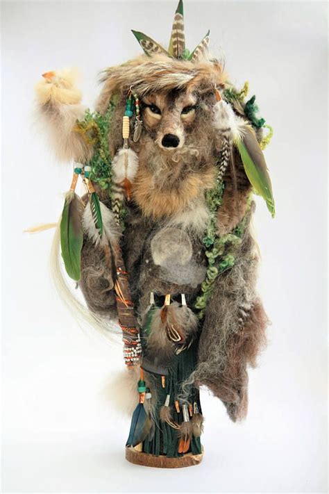 Wolf Medicine Doll Wolf Animal Spirit Doll Wolf Totem Animal Doll