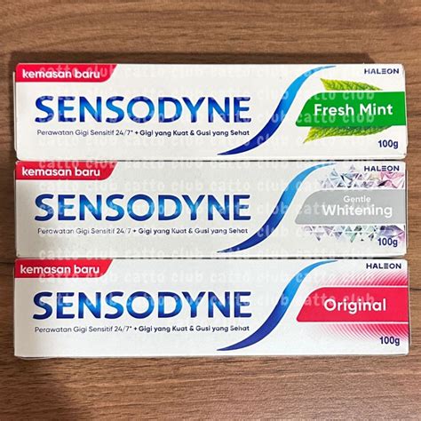 Jual Sensodyne Toothpaste Pasta Gigi Sensitif Gigi Putih Alami 100g