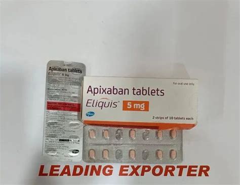 Apixaban Tablet Eliquis Mg At Rs Box Jaripatka Nagpur Id