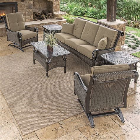 Black Aluminum Patio Furniture