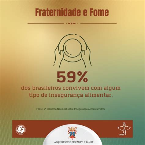 Campanha da Fraternidade 2023 terá como tema Fraternidade e Fome