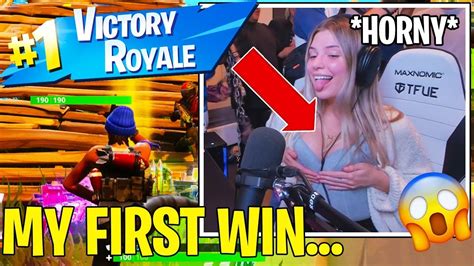 Tfue Helps A Horny Alissa Violet Get Her First Win In Fortnite