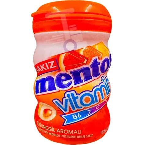 خرید و قیمت آدامس پرتقالی ویتامین منتوس Mentos بسته 90 گرمی ترب