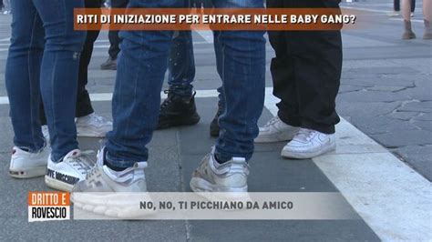 Riti Di Iniziazione Per Entrare Nelle Baby Gang Dritto E Rovescio