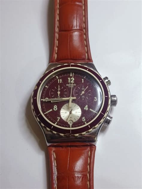 Swatch Irony V8 Vintage Barang Mewah Jam Tangan Di Carousell