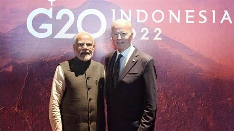 G20 Summit PM Modi US Prez Biden Review Bilateral Cooperation In Key