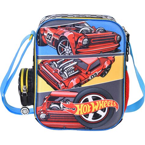 Lonchera Escolar Yadatex Hws010 Hot Wheels Multicolor Papelería Lumen