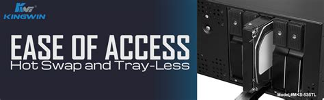 Amazon Kingwin Hard Drive Enclosure For Computer PC Case Internal Bay Hot Swap For