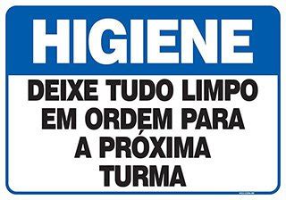 HIGIENE Aqui Tem Placas