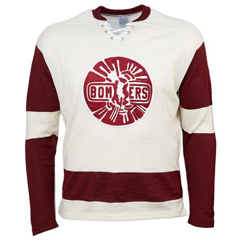 Flin Flon Bombers 1957 Hockey Sweater Ebbets Field Flannels