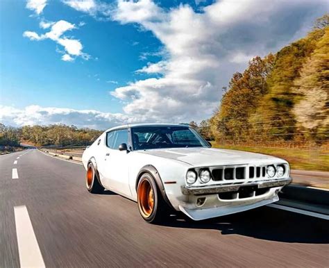 Kenmeri 1973 Nissan Skyline GT R Takes A Crack Dose Of Cuda To Enjoy