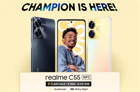 Realme C55 Will Officially Debut in Indonesia on March 7, 256GB Storage ...