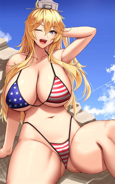 American Flag Bikini Danbooru