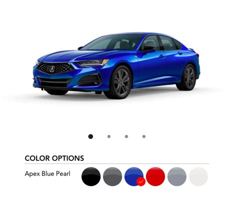 2021 Acura TLX Color Options - Frank Leta Acura