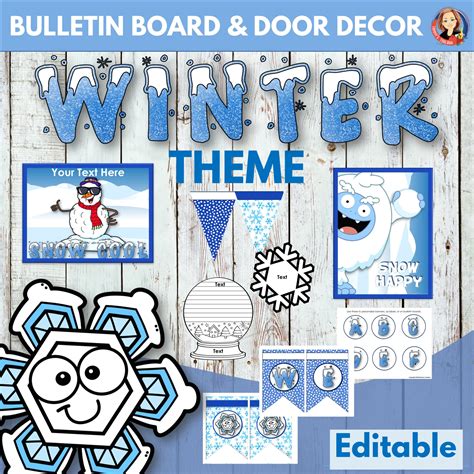 Winter Bulletin Board Kit with Writing Activities | Made By Teachers