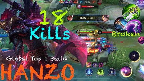 Kills Maniac Hanzo With Crazy True Damage Build Global Top