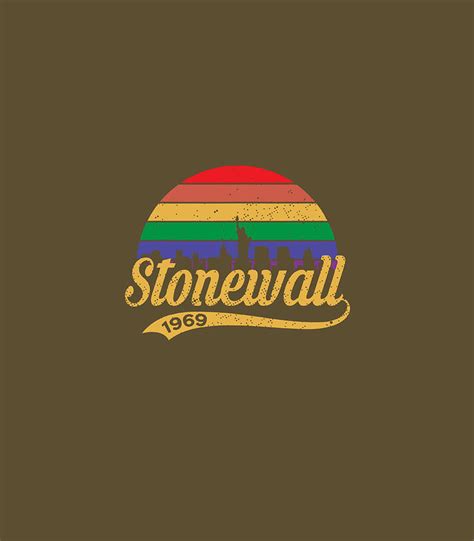 Pride 50th Anniversary Stonewall 1969 Was A Riot Lgbtq Digital Art By