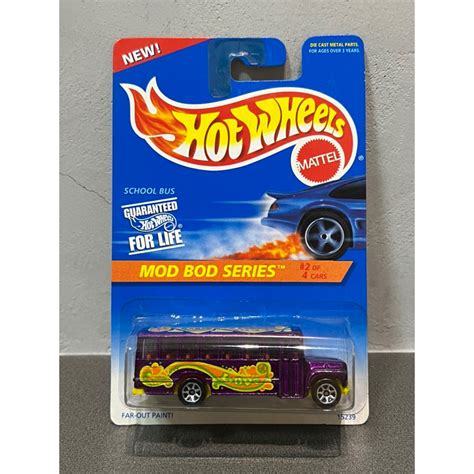 Hot Wheels School Bus Mod Bod Series