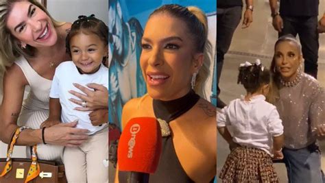 VÍDEO Lore Improta revela ajuda de Ivete Sangalo para início da filha