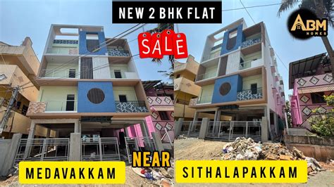 IDNO 212NEW 2BHK FLATS SALE MEDAVAKKAM NEAR SITHALAPAKKAM JAYANAGAR