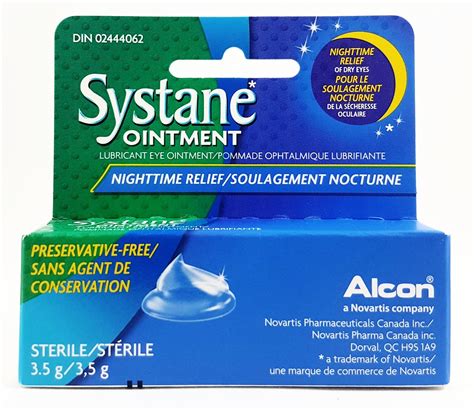 Systane Lubricant Gel Systane Night Eye Ointment 35g Northern