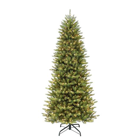 Puleo International 45 Foot Pre Lit Slim Fraser Fir Artificial