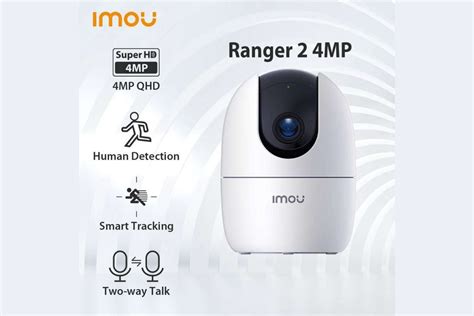 IMOU Wireless Camera 4MP Ranger 2 Two Way Audio IP Camera Eagle Eye