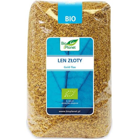 Len złoty BIO 1kg BIO PLANET