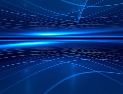 Premium Photo Blue Horizon Futuristic Technology Background