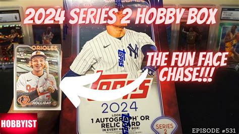 2024 Topps Baseball Series 2 Hobby Box Chasing The Jackson Holliday