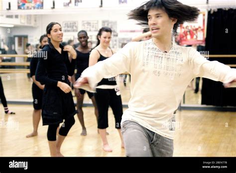 Charles 'Chucky' Klapow pictured teaching a dance class at the ...