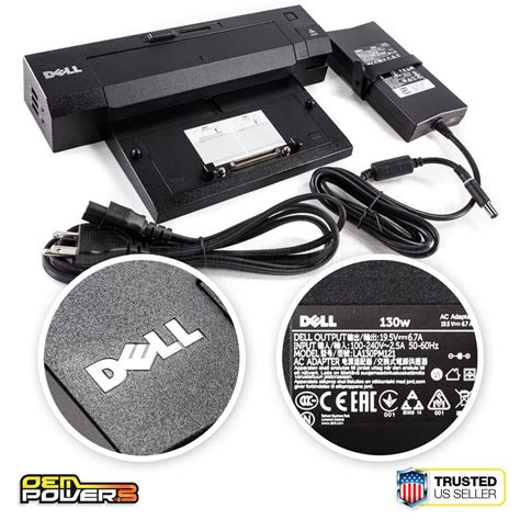 Dell Docking Station E Port Plus Replicator Pr02x E5250 E5450 E5550 E7250 Pa 4e Ebay