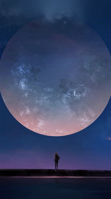 Moon Wallpaper Iphone - 750x1334 - Download HD Wallpaper - WallpaperTip